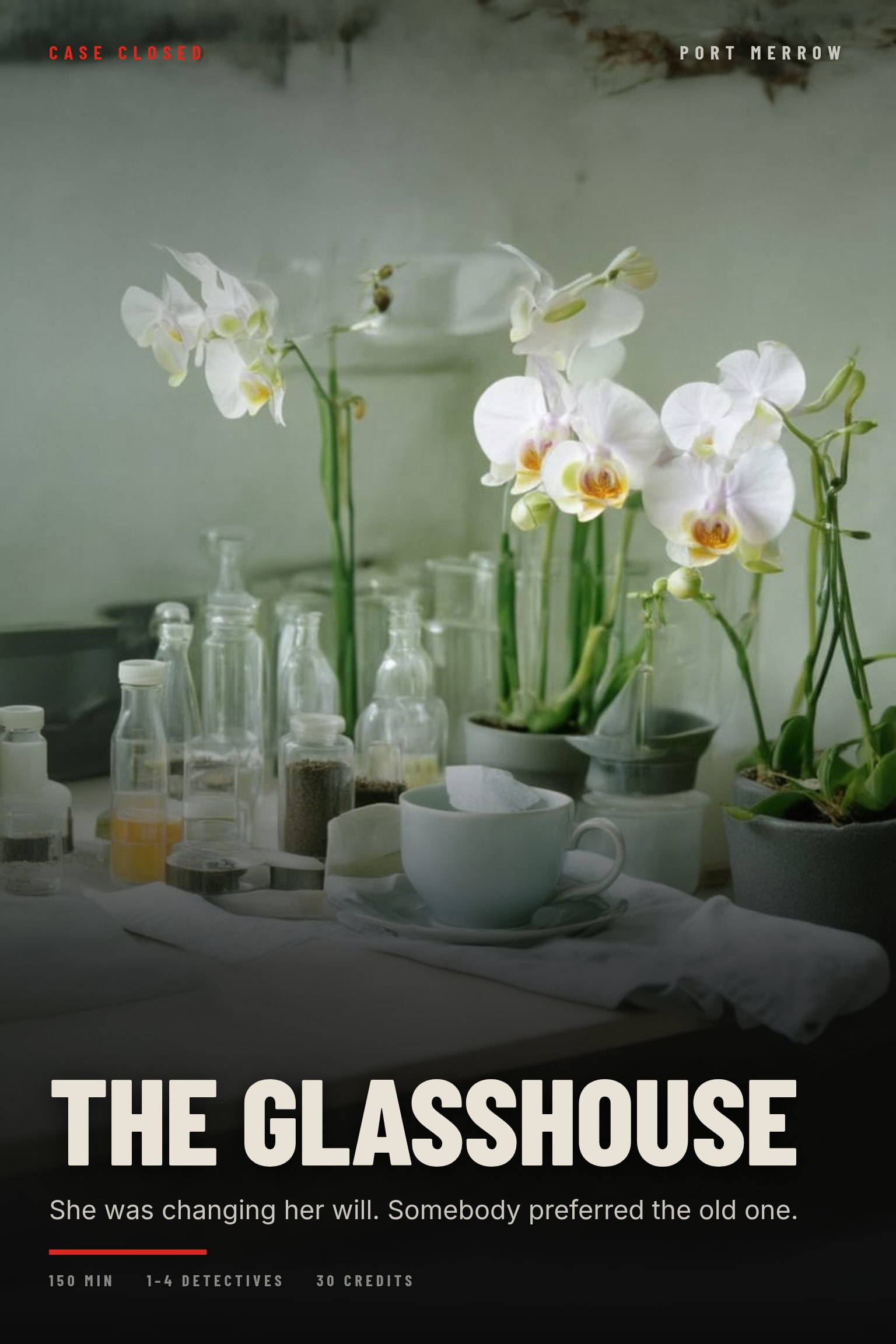 The Glasshouse — cover art