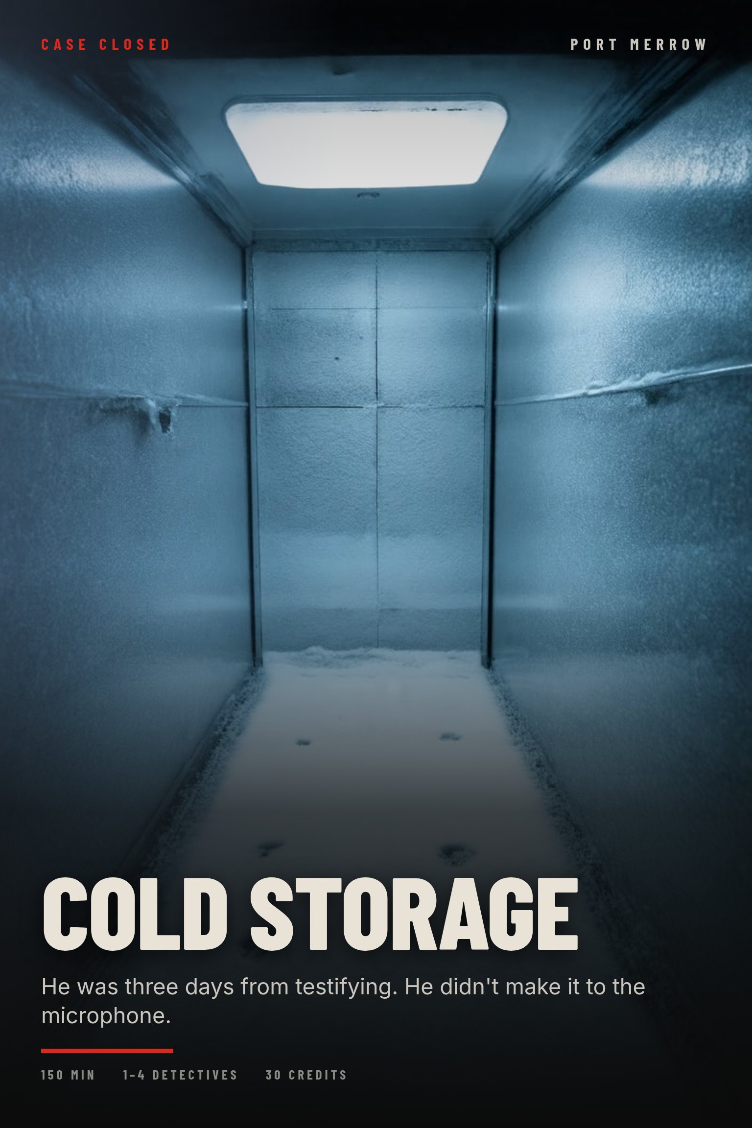Cold Storage — cover art